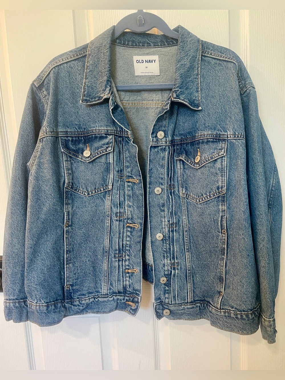 Old Navy Light Blue Relaxed Denim Jacket